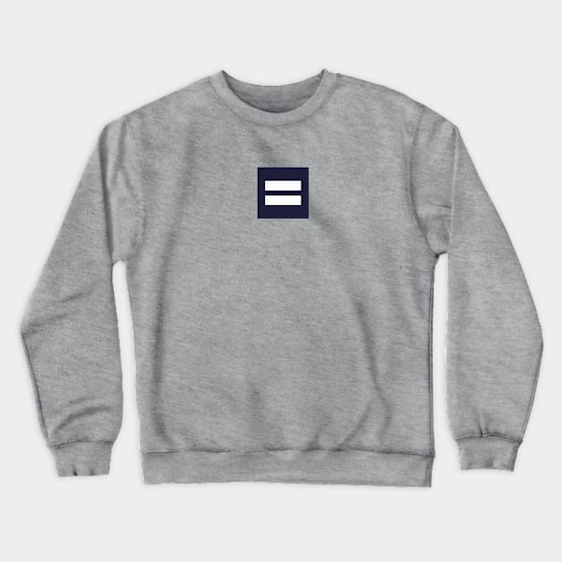 Prep Equality 3 Crewneck Sweatshirt by silversurfer2000